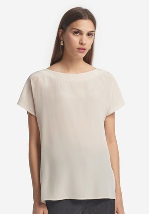 BOAT NECK - T-shirt - bas - Natural