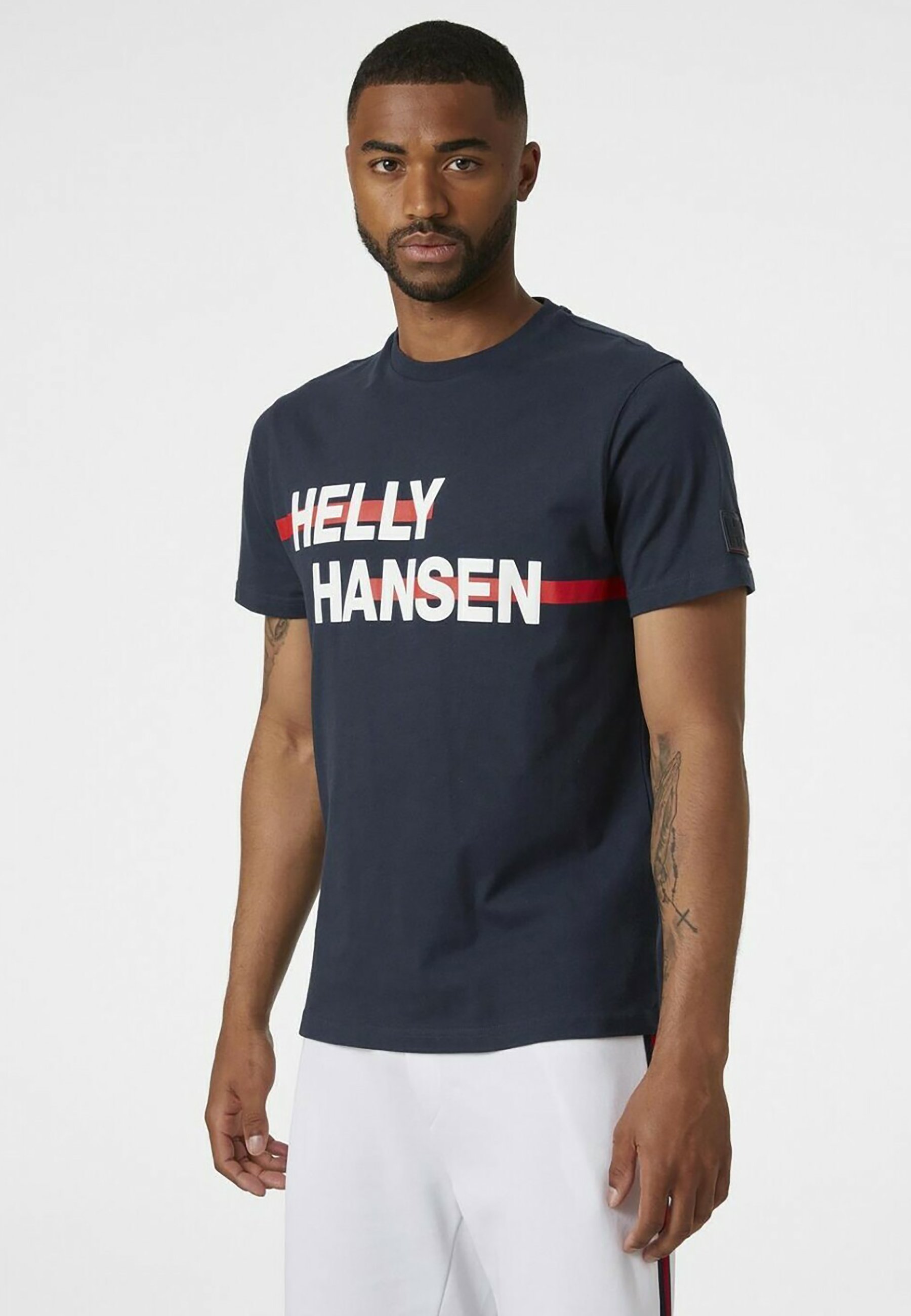 Helly Hansen LOGO - Camiseta estampada - white/blanco - Zalando.es