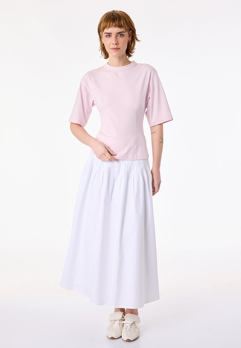 Maglietta Donna Koton Manica Corta – Vestibilità Rilassata – Colore Arancione – Taglia L