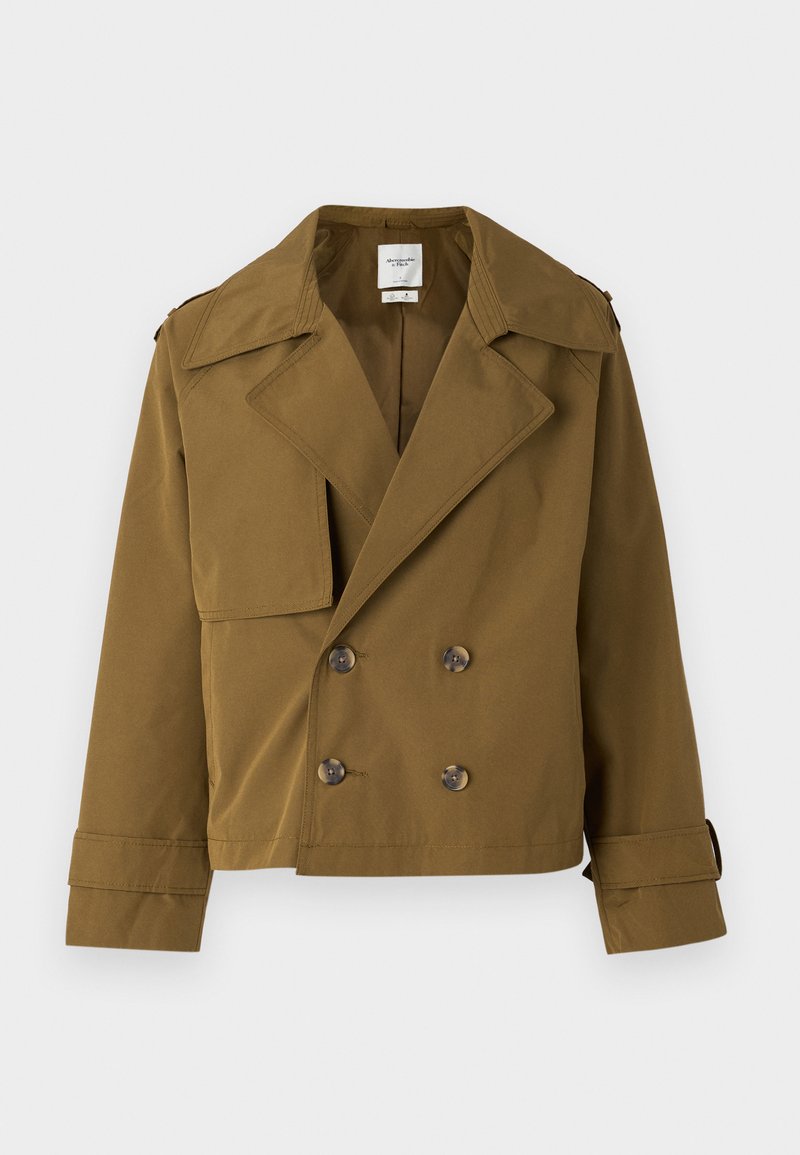 Abercrombie & Fitch Lichte jas olijfgroen Abercrombie & Fitch Lichte jas olijfgroen