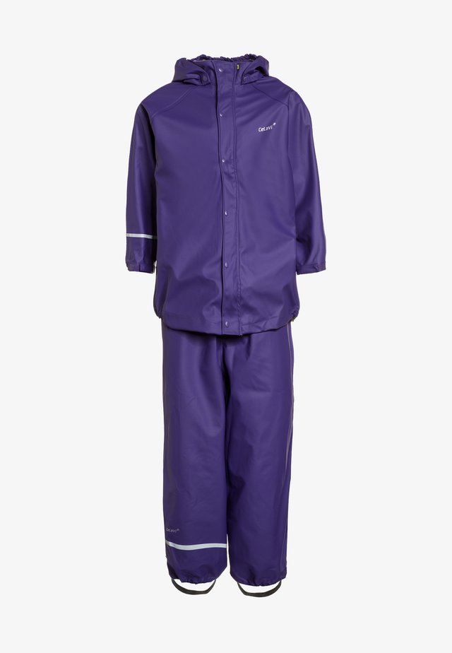 SET UNISEX - Regnbyxor - purple
