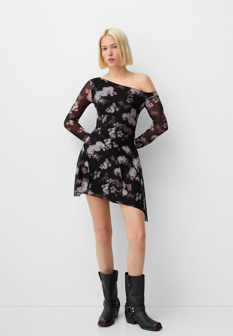 Bershka Jurk grijs