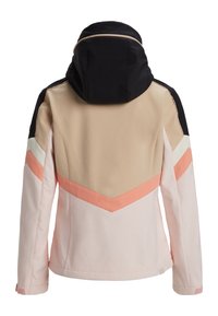 PEAK CHIC SOFTSHELL JACKET - Softšelová bunda - pebble