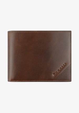 NOBILE MIT KLAPPE QUERFORMAT - Wallet - cognac