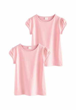 Next, 2ER PACK - T-Shirt basic - pink