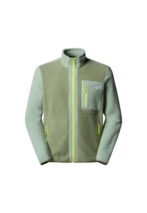 The North Face M YUMIORI FULL ZIP - Fleecejakke - bark mist slate moss fi