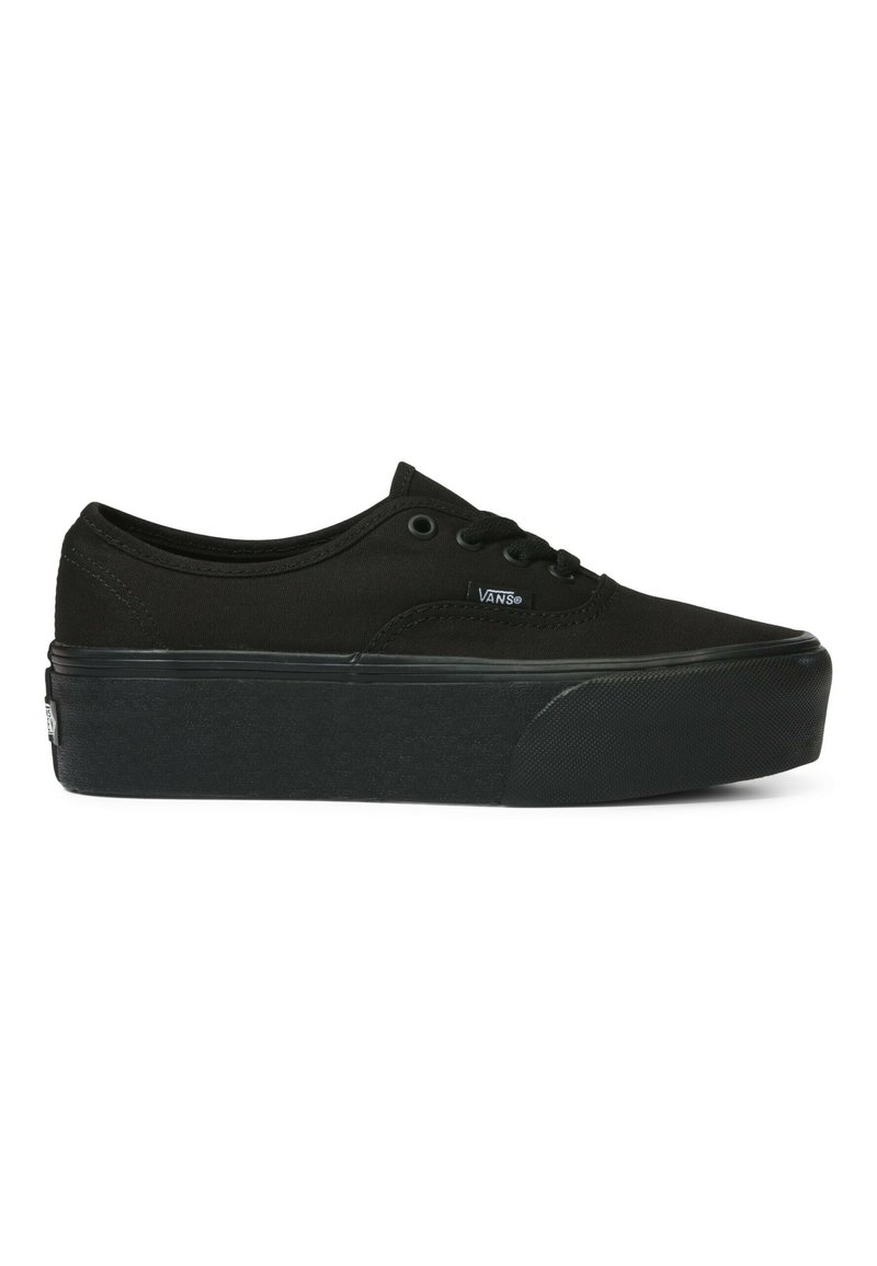 Vans - UA AUTHENTIC STACKFORM - Matalavartiset tennarit - black, Suurenna