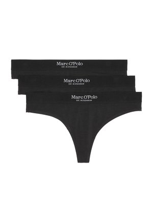 Marc O'Polo ESSENTIALS 3PACK - String - schwarz