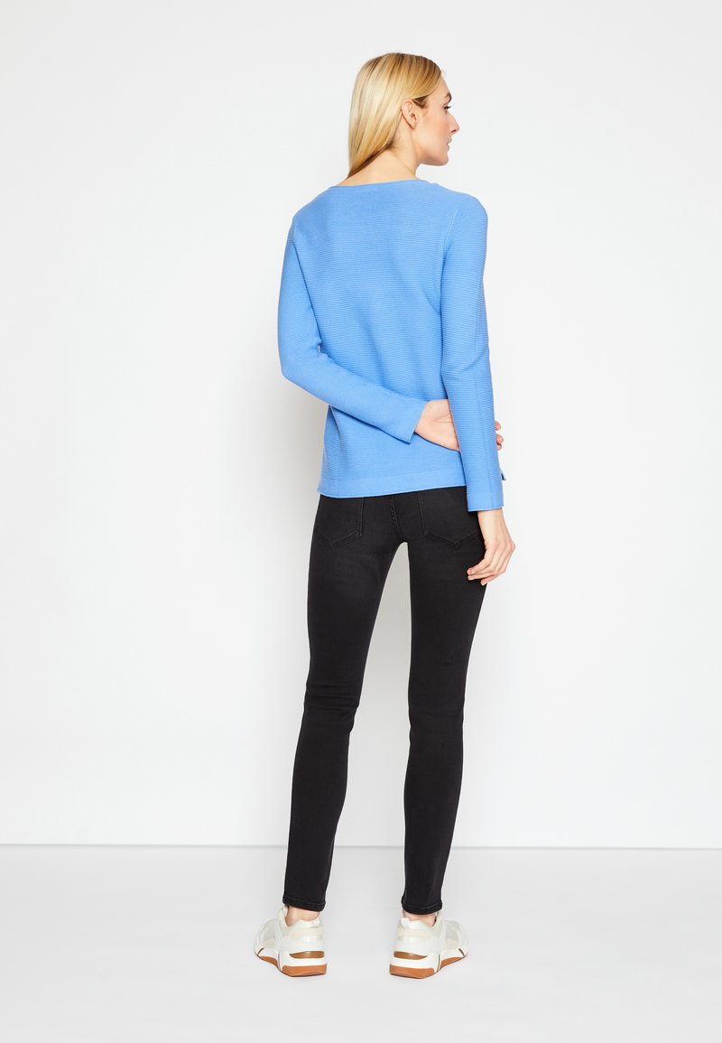 Damen Strickjacken | TOM TAILOR NEW OTTOMAN Strickpullover soft charming blue/hellblau - WK23952 Damen Strickjacken | TOM TAILOR NEW OTTOMAN Strickpullover soft charming blue/hellblau - WK23952