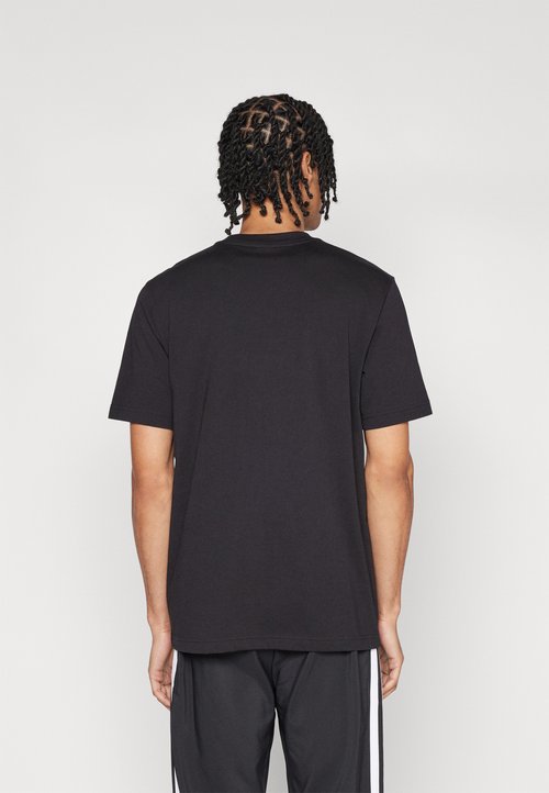 adidas Essentials Small Logo Single Jersey Tee Black White — foto 3