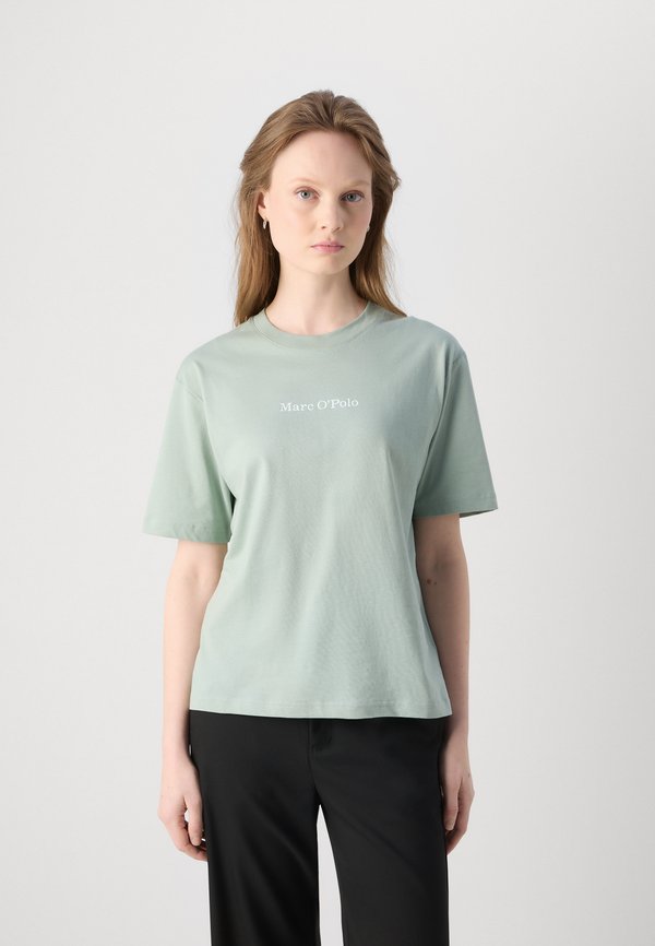 SHORT SLEEVE ROUND NECK - Print T-shirt - dusty mint3