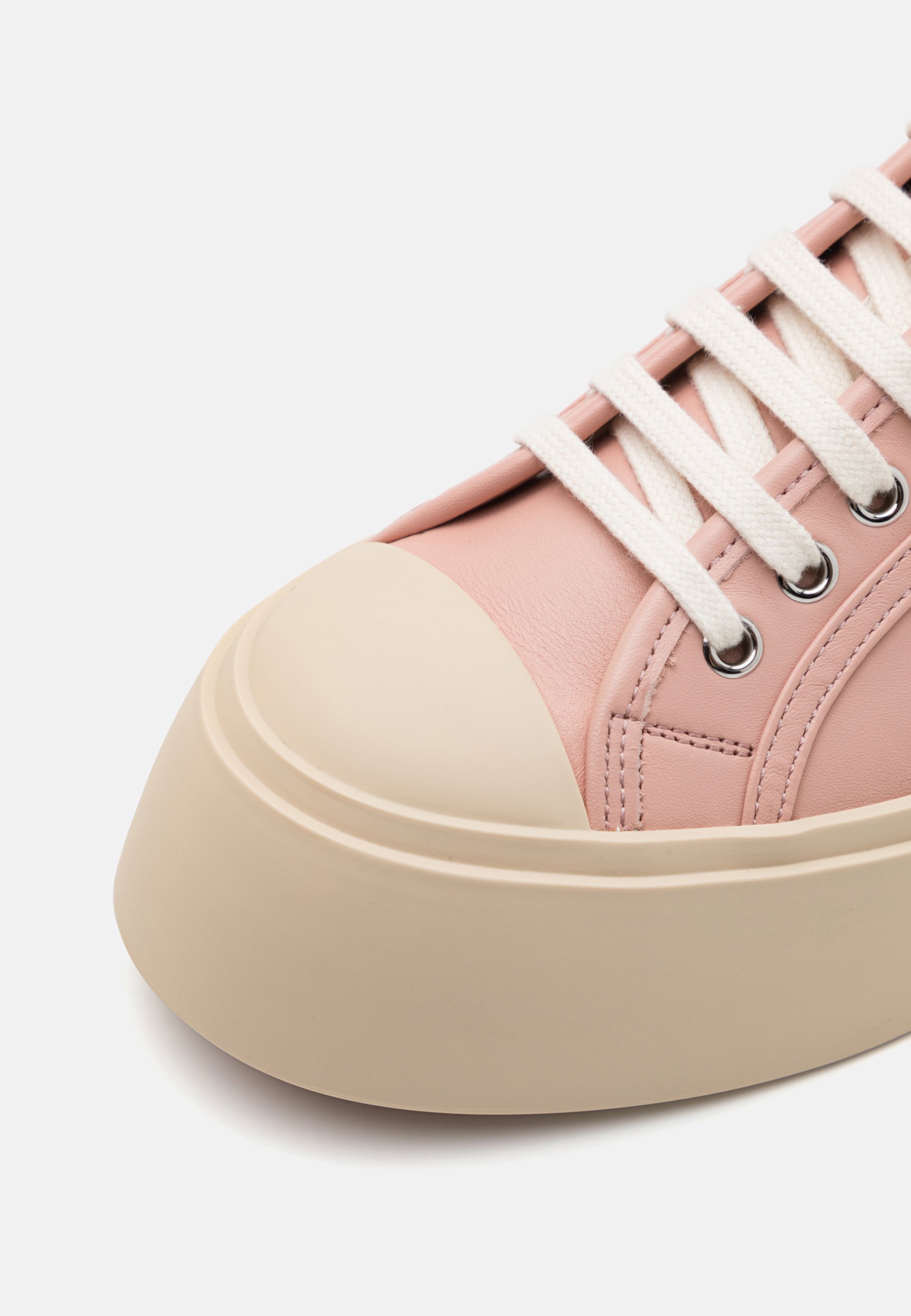 スニーカー MARNI Laced Up Sneakers - Marni - Leather - Pink Marni Dada Bumper Sneakers - Size 44 - White Pink Leather