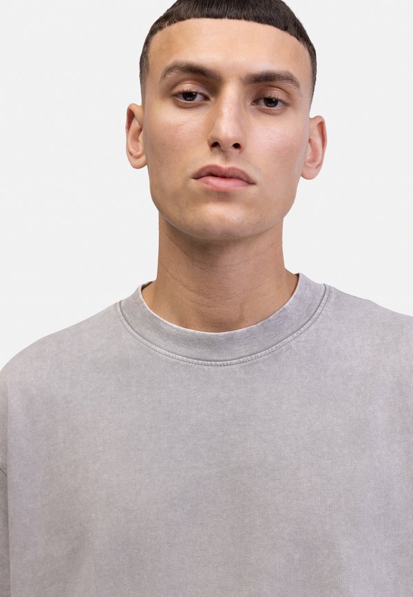 GOMES TEE BOXY FIT - Print T-shirt - mourning dove2