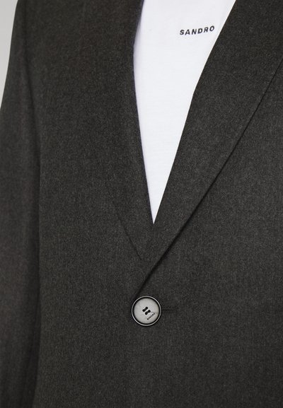 sandro Σακάκι τύπου μπλέιζερ - anthracite