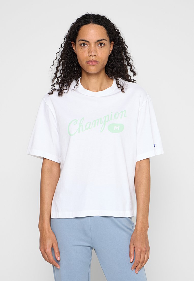 Champion T-shirt print wit