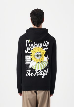 SUNNIES POOL BAR GRAPHIC HOODIE - Sweatshirt - jet black