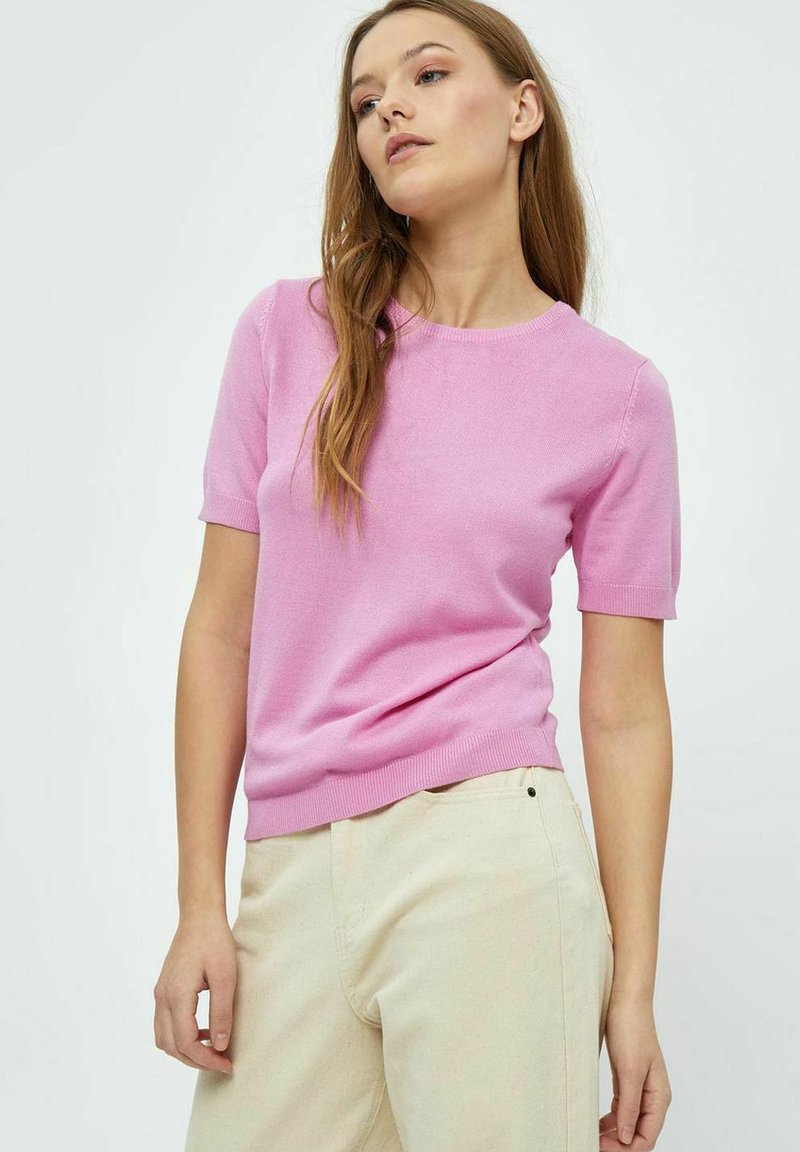 PEPPERCORN PCTANA Tshirt basic fuchsia pink/donkerroze Zalando.be