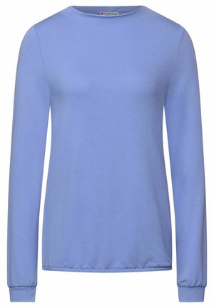 Pullover - mottled blue
