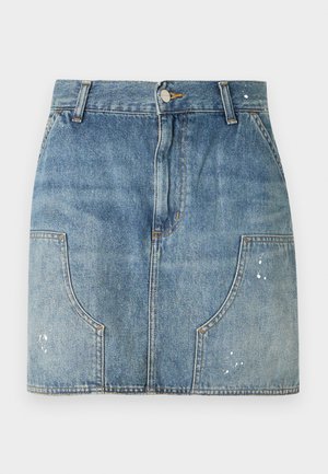 Carhartt WIP, MAEVE DOUBLE KNEE SKIRT SMITHTOWN - Jupe en jean - blue