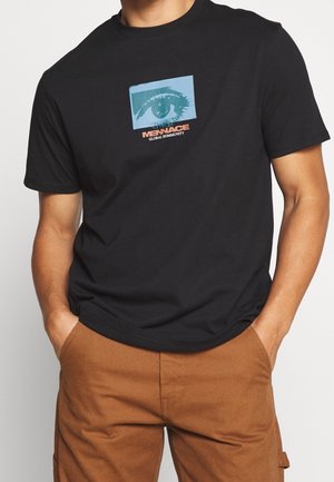 T-shirt imprimé - black
