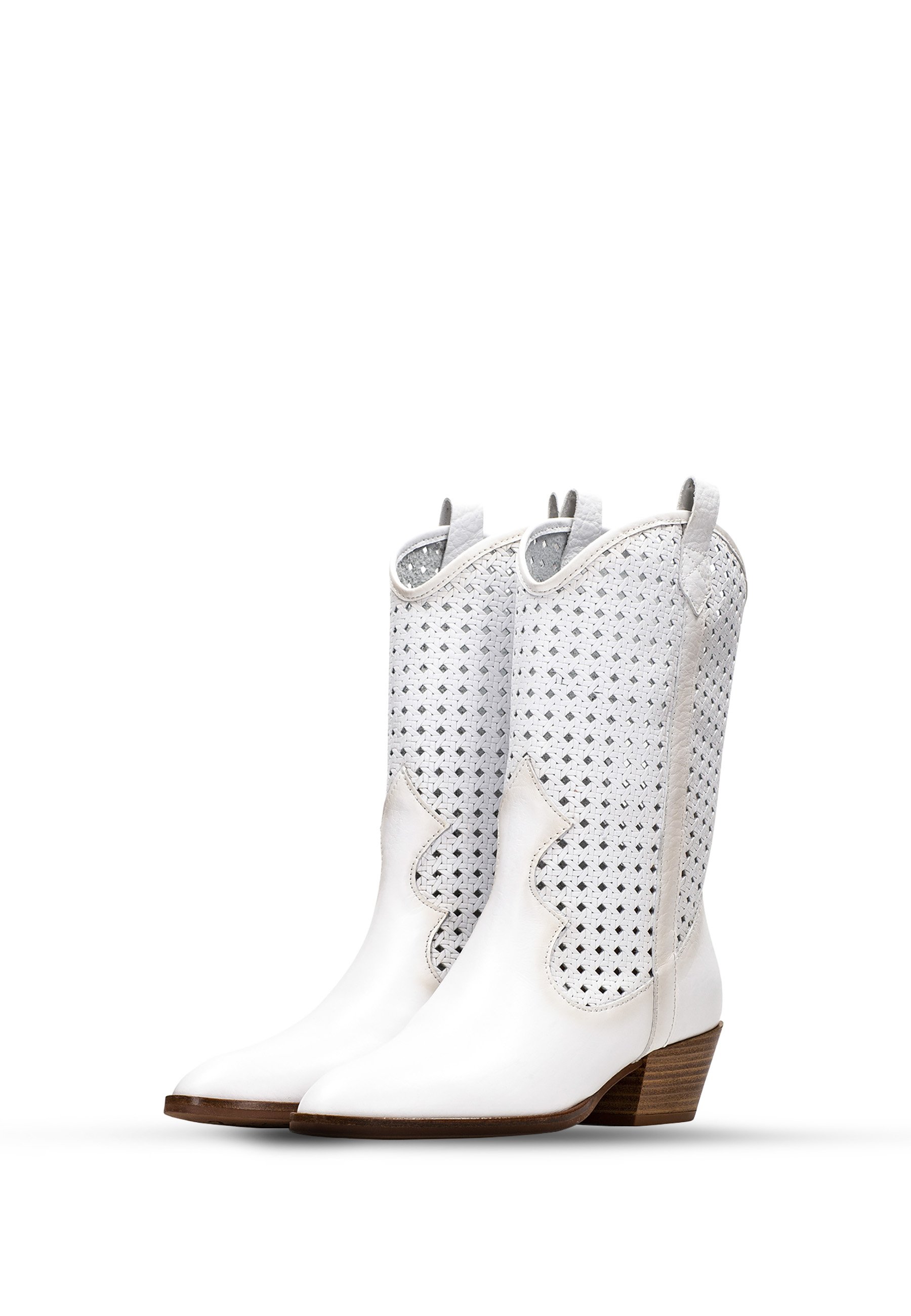 Hispanitas KANSAS - Botas camperas - white/blanco - Zalando.es