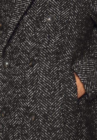 J.LINDEBERG WILLY COAT - Klasszikus kabát - black melange
