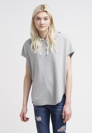 Urban Classics LADIES SLEEVELESS TERRY HOODY - Hoodie - grey
