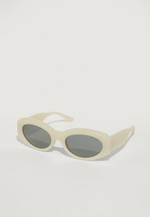 Akiniai nuo saulės - matte opaline latte/grey silver-coloured