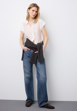 Stefanel PURE - Jeans Relaxed Fit - denim blue