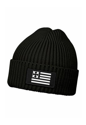 MIT PATCH AMERIKA USA FLAGGE  - Beanie - schwarz