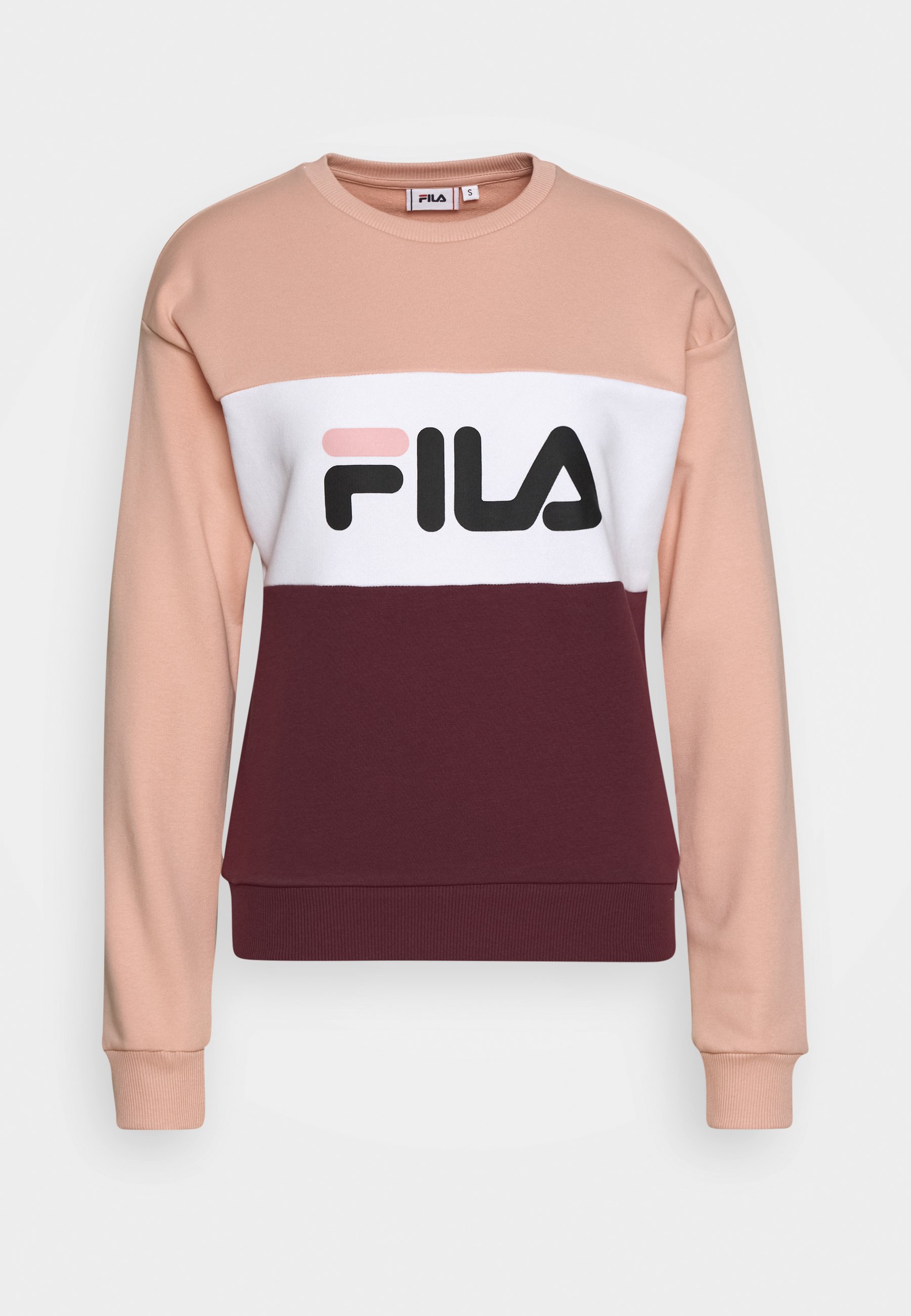 Fila LEAH Sweater tawny portcoral cloudbright white Fila LADINA Sweater ponderosa pine Zalando.nl