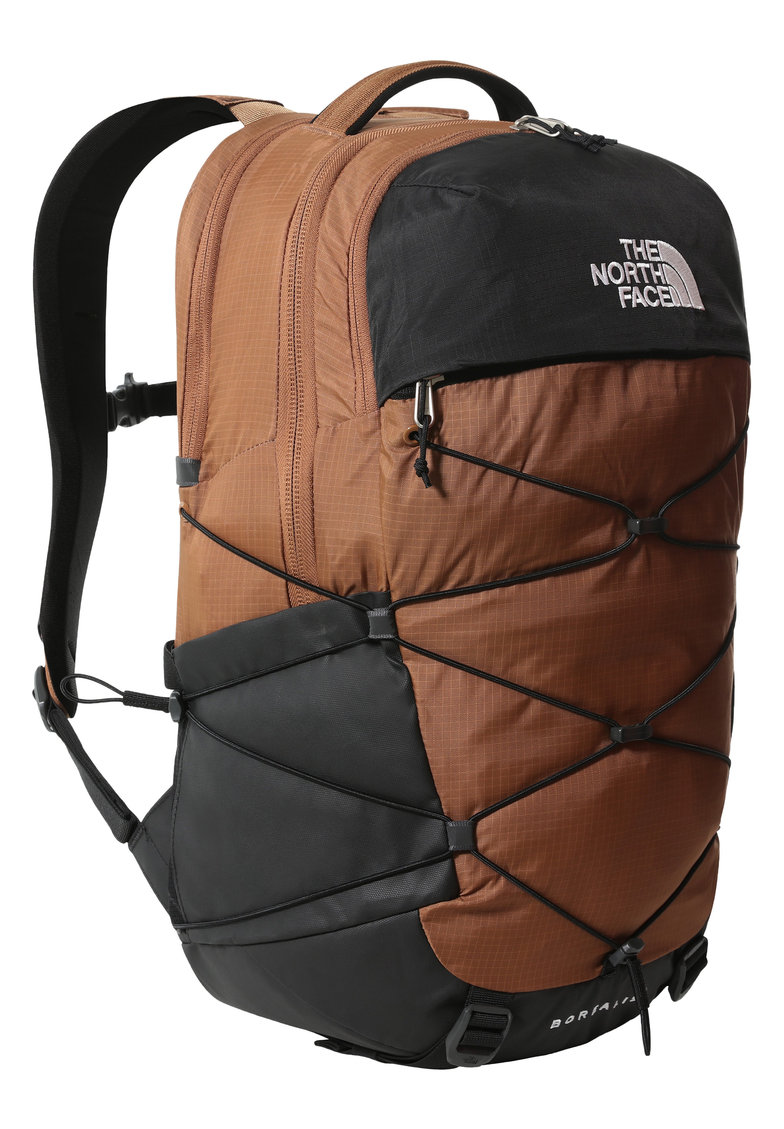 The North Face BOREALIS - Zaino - pinecone brown tnf black/arancione -  Zalando.it