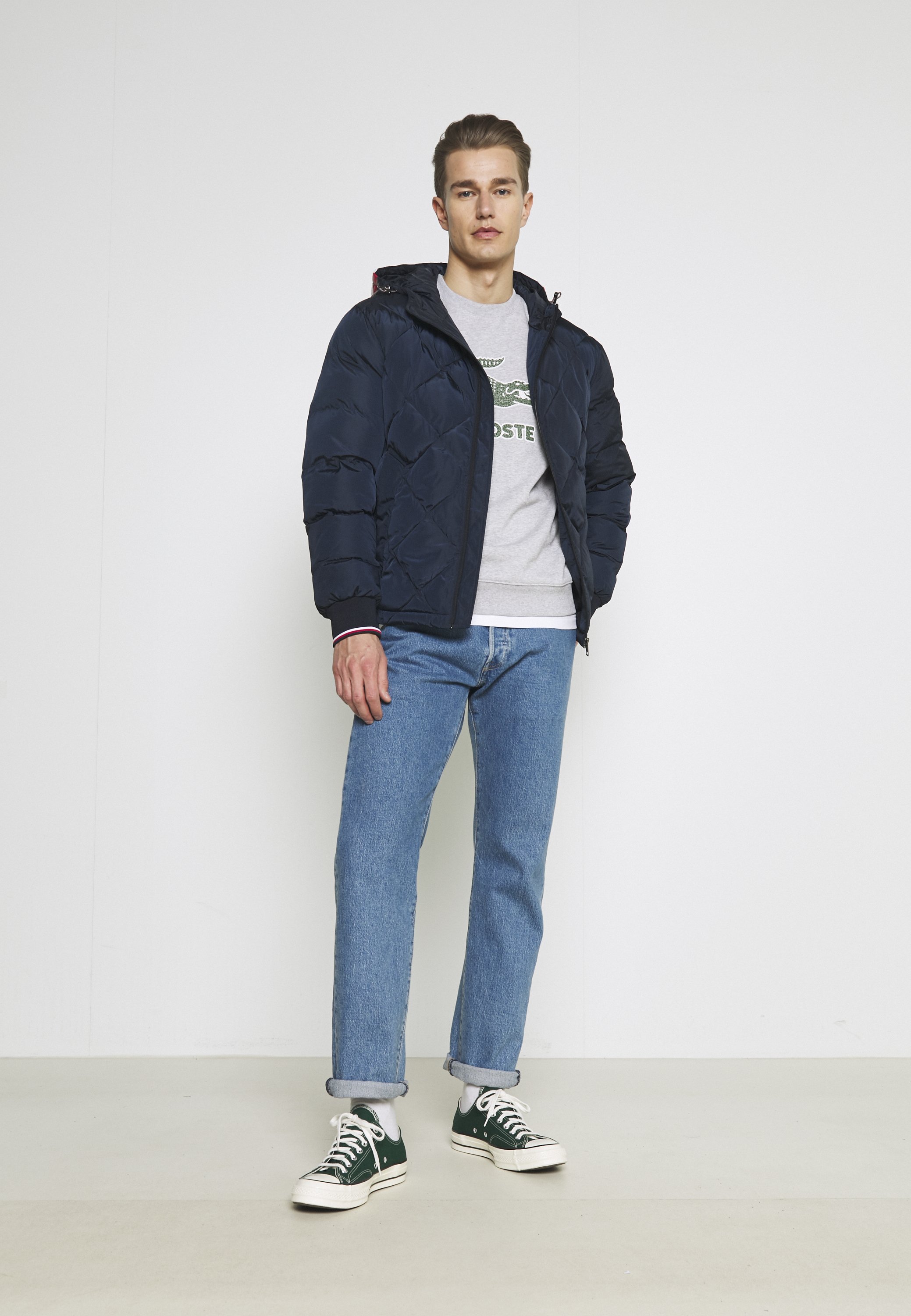 Tommy Hilfiger DIAMOND QUILTED - Giacca invernale - desert sky/blu scuro -  Zalando.it