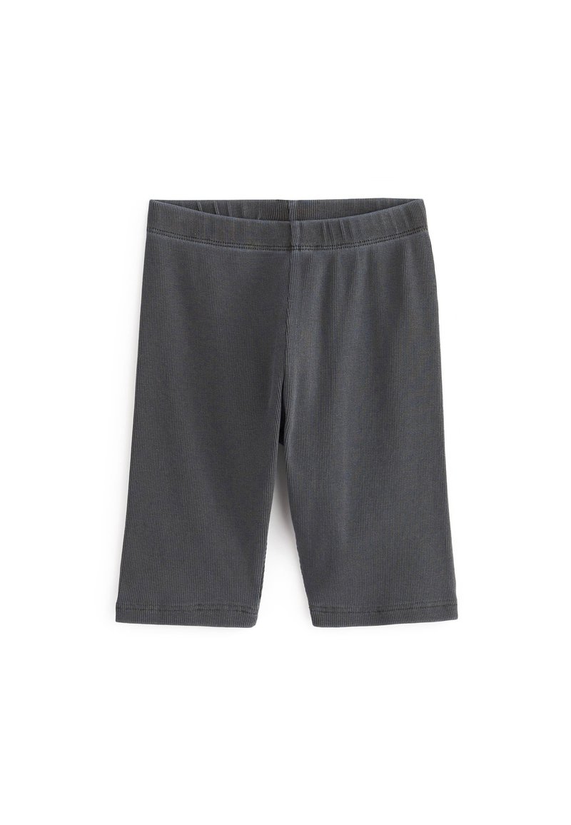 Next SOFT JERSEY RIBBED CYCLE SHORTS Short washed charcoal grey