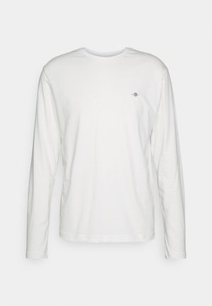 REG SHIELD - Langærmet T-shirt - off-white