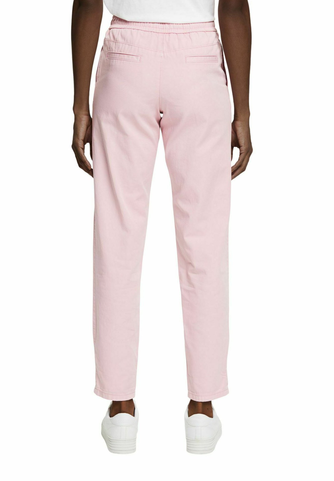 Esprit MIT KORDELZUGBUND - Broek - pink/roze - Zalando.nl