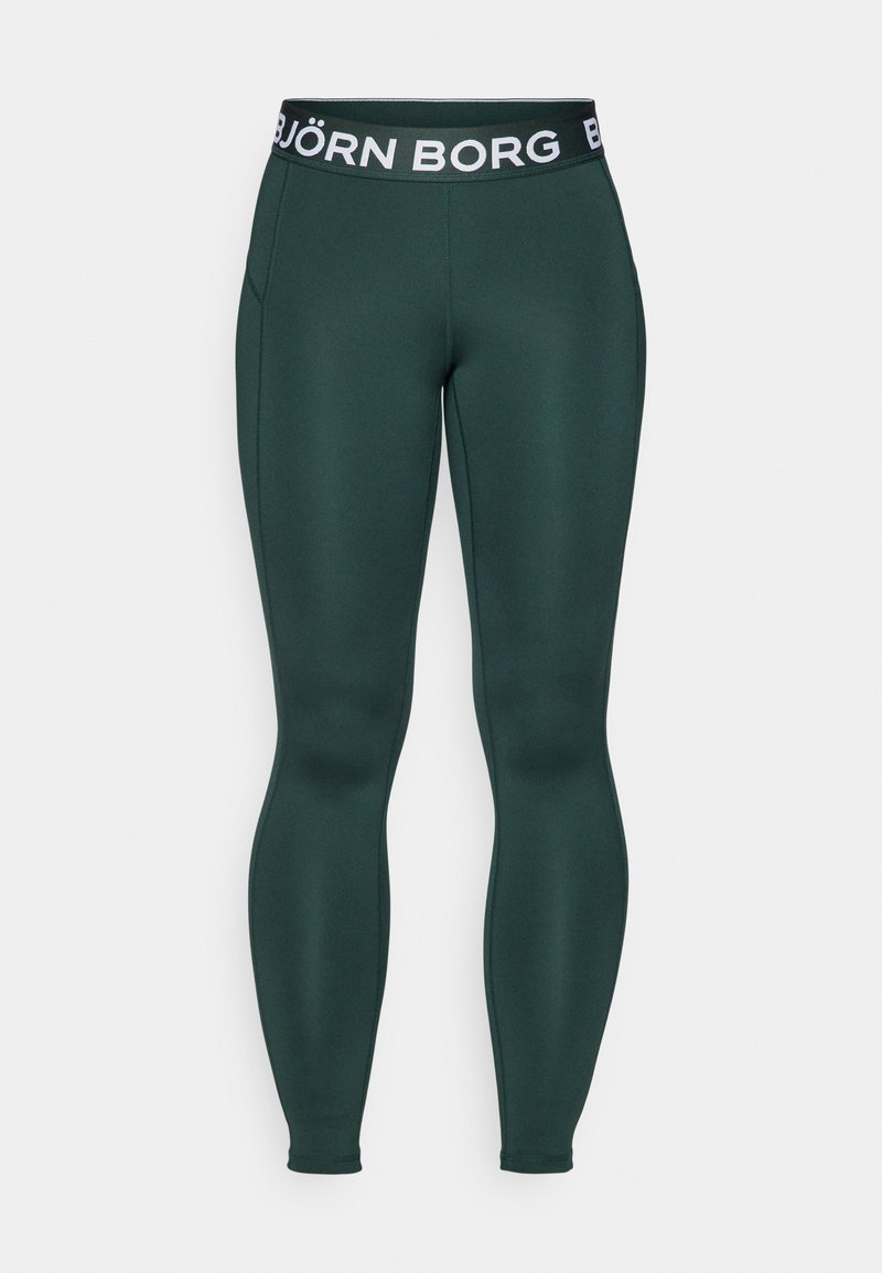 Björn Borg Tights donkergroen