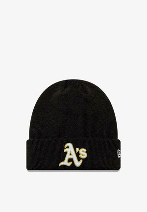 New Era, OAKLAND ATHLETICS NEW ERA MLB CUFF KNIT BEANIE SCHWARZ UNISEX - Mütze - schwarz