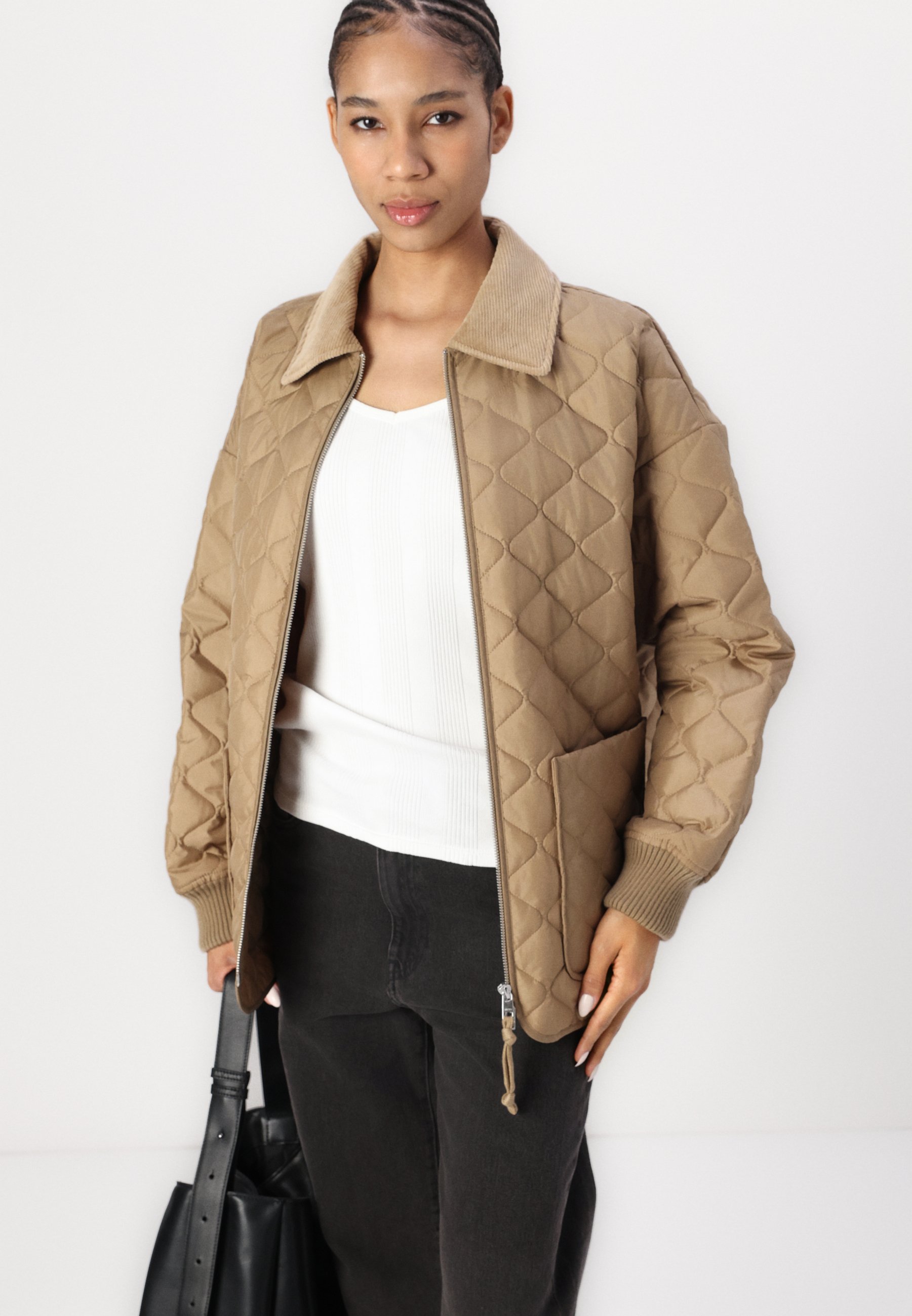 Marc O'Polo DENIM - Kurtka przejściowa/jasny brąz - Zalando.pl