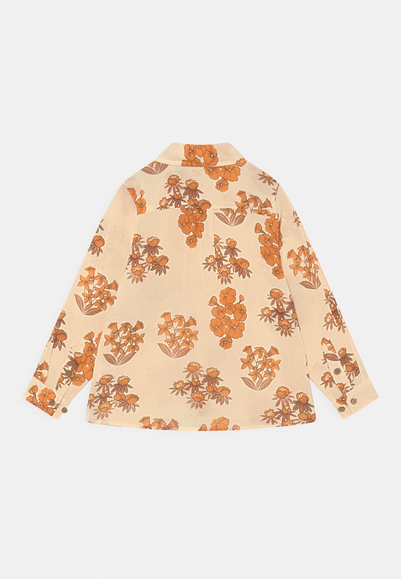 Kinder Bekleidung | Mini Rodini FLOWERS UNISEX Hemdbluse beige - MV61414 Kinder Bekleidung | Mini Rodini FLOWERS UNISEX Hemdbluse beige - MV61414