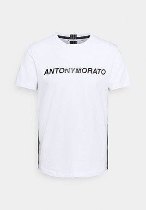 SHINING FOAM LOGO - Camiseta estampada - white