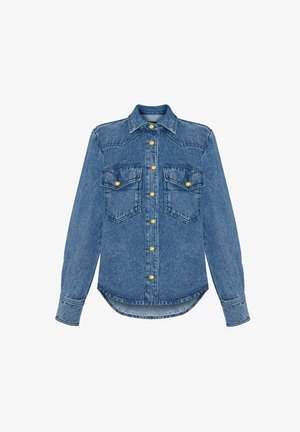 Benu, Overhemdblouse - blue jeans