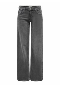 ONLY ONLJUDY WEITEM - Wide leg - grey denim