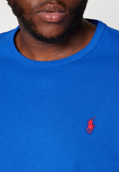 Polo Ralph Lauren Big & Tall HEAVYWEIGHT JERSEY T-SHIRT - Paprasti marškinėliai - sapphire star