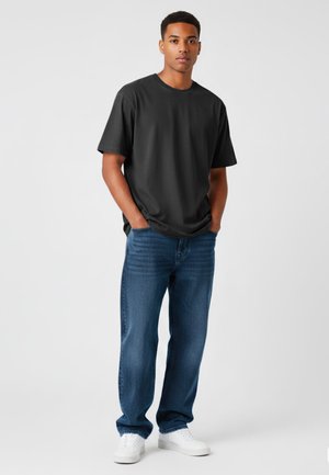 Mira Paris NEW UNISEX HEAVYWEIGHT 25 - T-shirt basic - washed black