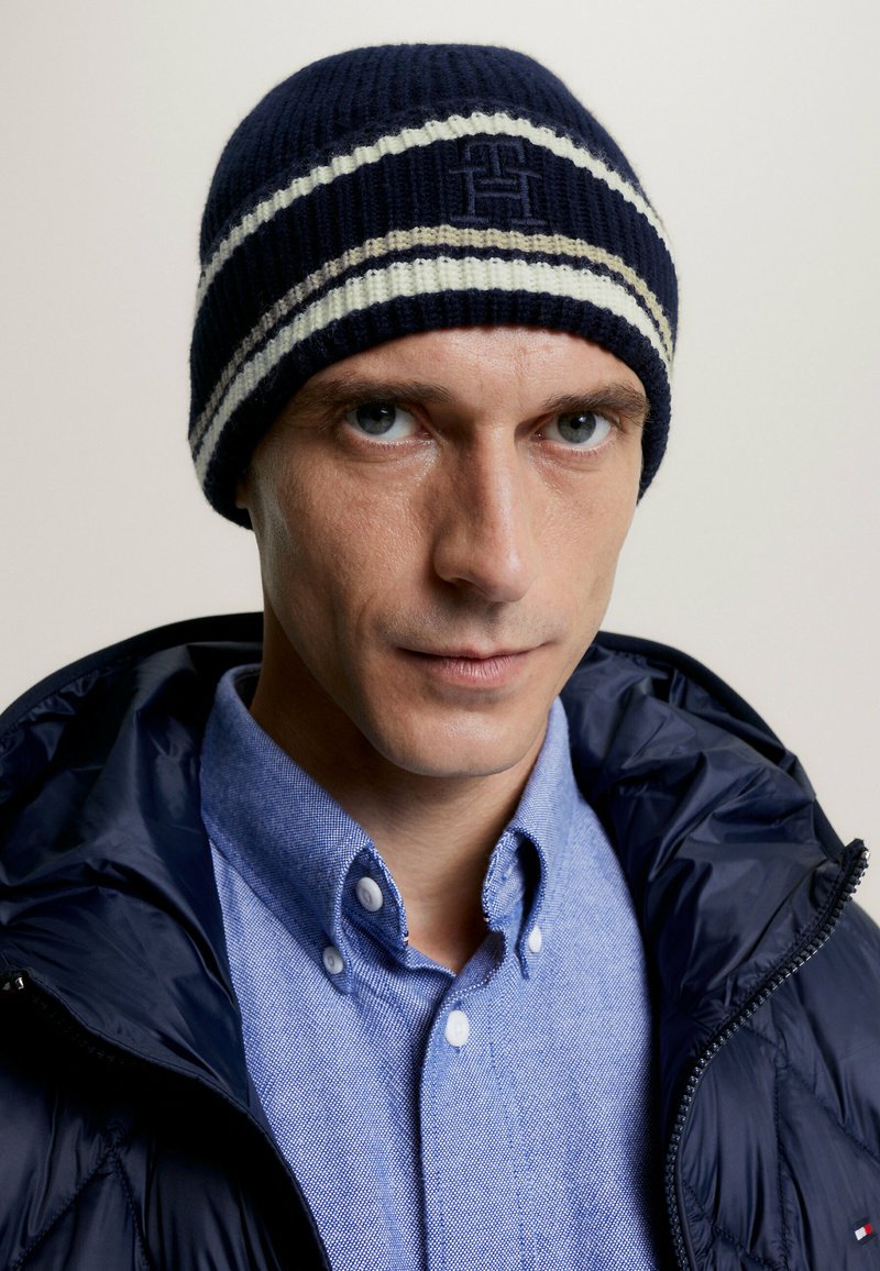 Tommy Hilfiger Mütze - space blue/dunkelblau - Zalando.de
