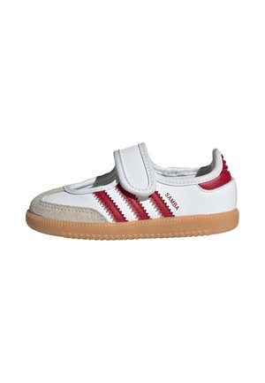 adidas Originals SAMBA JANE BALLERINA - Chaussures premiers pas - cloud white   team victory red   gum