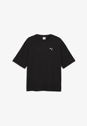 Puma, BOXY TEE - T-shirts basic - black