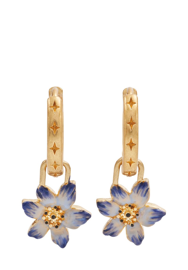 FABLE ENGLAND NIGHTSHADE HUGGIE - Earrings - gold-coloured - Zalando.co.uk
