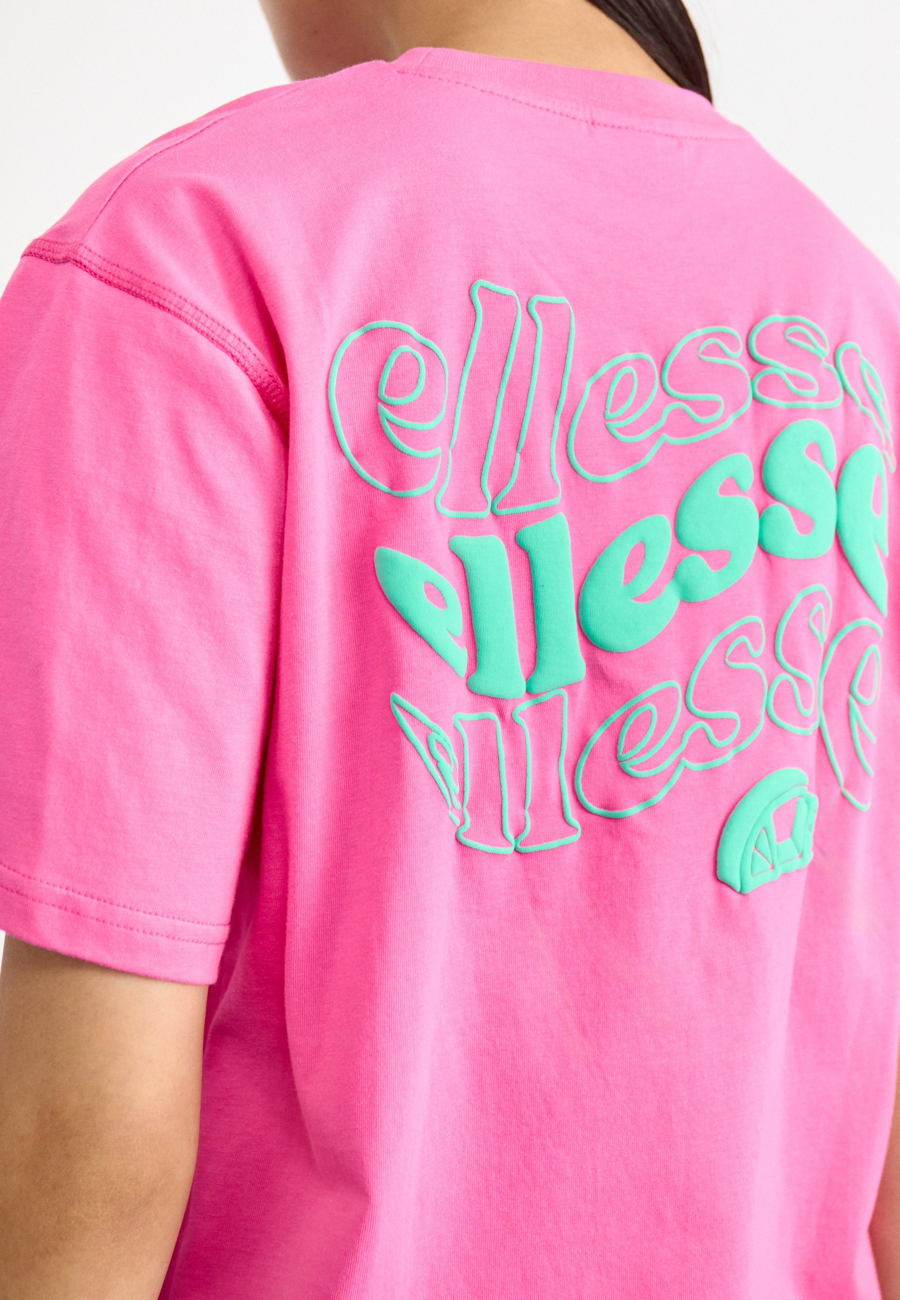 Ellesse CAMPOFELICE - T-Shirt print - pink - Zalando